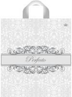 Пакет с петлевой ручкой (37х40)-95 Перфекто Графит Тико 25/300