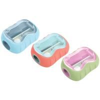 Точилка 1 отверстие пластиковая контейнер ассорти туба Berlingo 1/24 Точилка 1 отверстие пластиковая контейнер ассорти туба Berlingo 1/24