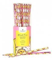 Карандаш ч/гр НВ заточенный трехгранный LOREX WOOD DRAGON FRUITI 1/48