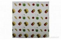 Бумага оберточная жиростойкая (305х305) с печатью 500/3000