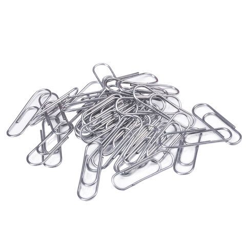 Скрепки 28мм 100шт оцинкованные STAFF 1/10/300