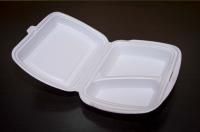 ВПС Ланч-бокс 2-сек LB-2 (250х195х68) белый эконом вспен ТДУ 100/100  ВПС Ланч-бокс 2-сек LB-2 (250х195х68) белый эконом вспен ТДУ 100/100