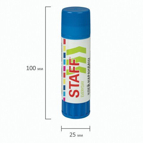 Клей-карандаш 21г STAFF 1/24/648