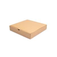 Коробка под пиццу 250х250х40мм бурая гофро 50/50