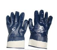 Перчатки нитрил Краги синие 12/288 Перчатки нитрил Краги синие 12/288