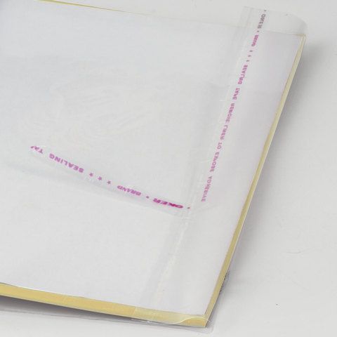 Обложка 280х450 70мкм для учебников мл.классов, универсальная, клейкий край ПП ПИФАГОР 1/100