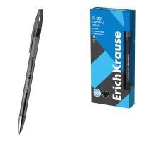Ручка гелевая черная 0,5мм ErichKrause Gel Stick Original 1/12