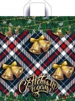 НГ Пакет с петлевой ручкой (38х43,5)-35 Новогодний звон 50/500