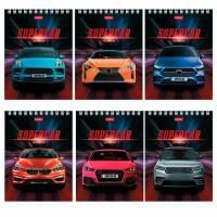 Блокнот 40л А6 110х145мм гребень HATBER Машины 1/6/96