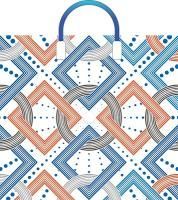 Пакет с пластмассовыми ручками (38х34)-90 Лабиринт 10/150