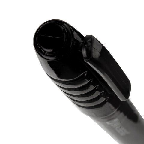 Маркер перманентный черный 0,8/3мм двусторонний наконечники Double BRAUBERG 1/12