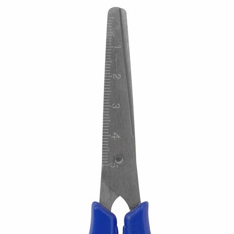 Ножницы 130мм метал ассорти в дисплее Юнландия 1/24  (Клиент)