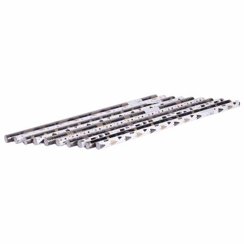 НГ Бумага упаковочная 70х100см ЗОЛОТАЯ СКАЗКА Black Gold White 10дизайнов 105г/м2 1/50