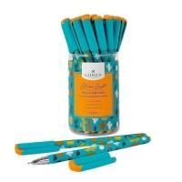 Ручка шариковая масляная синяя 0,5мм корпус прорез. LOREX COLOR EXPLOSION CACTUS 1/24