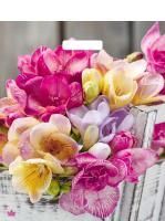 Пакет с вырубной ручкой (38х45)-60 Цветочная симфония Тико 50/500 