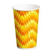 Стакан бумажный для холодных напитков 500мл d-90 Зиг-Заг 40/640