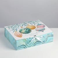 НГ Подарочная коробка 31х24,5х9см Волшебство 1/200 НГ Подарочная коробка 31х24,5х9см Волшебство 1/200