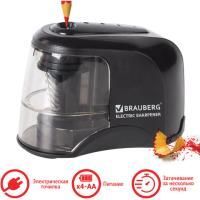 Точилка электрическая питание от 4 батареек АА спиралевидное лезвие JET Brauberg 1/12 Точилка электрическая питание от 4 батареек АА спиралевидное лезвие JET Brauberg 1/12