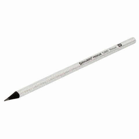 Карандаш ч/гр НВ дисплей BRAUBERG PREMIUM TURKEY Platinum 181561