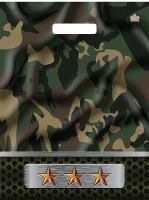 Пакет с вырубной ручкой (31х40)-60 Камуфляж Тико 50/500