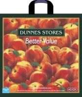 Пакет с петлевой ручкой (45х45+3)-60 Персик 25/250